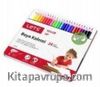Lets 24 Renk Boya Kalemi Metal Kutuda L-4124T