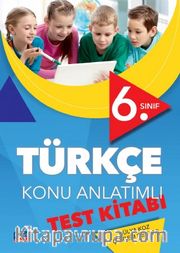 6. Sınıf Türkçe Konu Anlatımlı Test kitabı