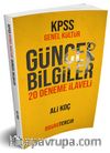 KPSS Genel Kültür Güncel Bilgiler 20 Deneme İlaveli