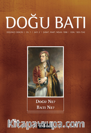 Doğu Batı Sayı: 2 (Üç Aylık Düşünce Dergisi)