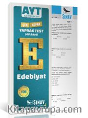 AYT Çek Kopar Edebiyat Yaprak Test