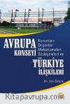 Avrupa Konseyi Türkiye İlişkileri 