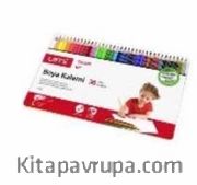 36 Renk Boya Kalemi Metal Kutuda L-4136T