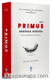 2020 PRIMUS Anayasa Hukuku Tamamı Çözümlü Soru Bankası