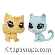Littlest Pet Shop 2'li Mini Miniş - Kitty-Fluffy (B9389 C1677)