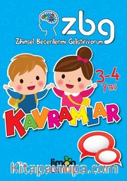 Zihinsel Becerilerimi Geliştiriyorum  3-4 Yaş Kavramlar