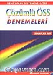 Çözümlü  ÖSS Denemeleri / Yeni Sınav Sistmine Göre - Sınavlar Seti