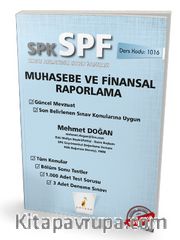 SPK - SPF Muhasebe ve Finansal Raporlama Konu Anlatımlı Soru Bankası 1016