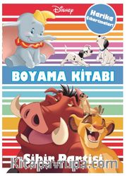 Disney Sihir Partisi Çıkartmalı Boyama Kitabı