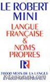 Le Robert Mini
