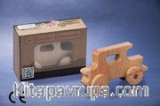 Montessori Ahşap Zeka Oyunları/ w-Wooden Retroauto