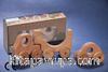 Montessori Ahşap Zeka Oyunları/ w-Wooden Car Hammer