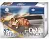 Ford Klasik Otomobil 3D Wooden Puzzle Ahşap (57 Parça)