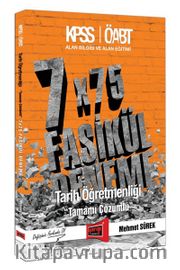 ÖABT Tarih Öğretmenliği Tamamı Çözümlü 7x75 Fasikül Deneme