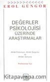 Değerler Psikolojisi Üzerine Araştırmalar