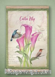Full Frame Kanvas Poster - Lily - MEŞE (FFM-BC06)