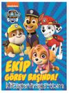 Paw Patrol Ekip Görev Başında Çıkartmalı Faaliyet Kitabı