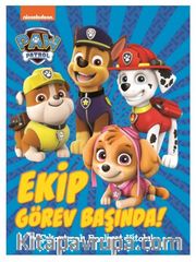 Paw Patrol Ekip Görev Başında Çıkartmalı Faaliyet Kitabı