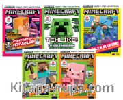 Mınecraft Dergi Seti (5 Dergi)
