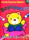 Kırmızı Boyama Kitabımı Boyuyorum (2-4Yaş)