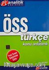 ÖSS Türkçe Konu Anlatımlı