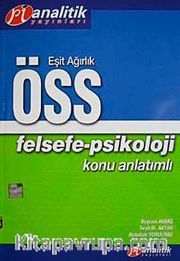 ÖSS Felsefe-Psikoloji Eşit Ağırlık Konu Anlatımlı
