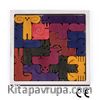 Montessori Ahşap Zeka Oyunları/ w-Animal Tetris