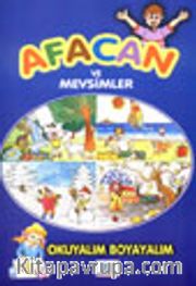 Afacan ve Mevsimler Okuyalım Boyayalım