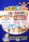 Afacan 8 Kitap Okuma - Boyama Dizisi