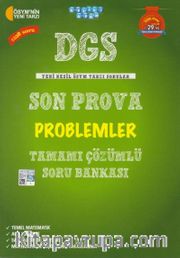 DGS Son Prova Problemler Tamamı Çözümlü Soru Bankası 