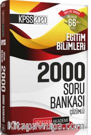2020 KPSS Eğitim Bilimleri Çözümlü Efsane 2000 Soru Bankası