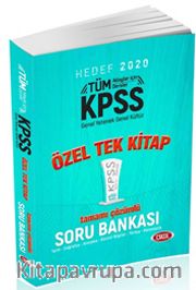 KPSS Genel Yetenek - Genel Kültür  Tek Kitap Tamamı Çözümlü Soru Bankası