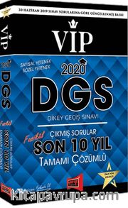 2020 DGS VIP Sayısal-Sözel Yetenek Son 10 Yıl Tamamı Çözümlü Fasikül Çıkmış Sorular