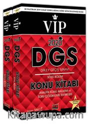 2020 DGS VIP Sayısal - Sözel Bölüm Konu Kitabı Seti (2 Kitap)