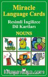 Miracle Language Cards - Nouns / Resimli İngilizce Dil Kartları