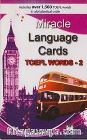 Miracle Language Cards - TOEFL Words 2