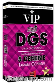 2020 DGS VIP Yeni Sınav Sistemine Göre Tamamı Çözümlü 5 Deneme