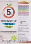 5. Sınıf Tüm Dersler Yaprak Test