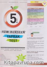 5. Sınıf Tüm Dersler Yaprak Test
