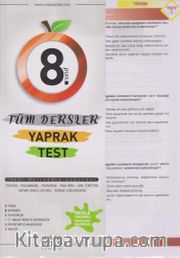 8. Sınıf Tüm Dersler Yaprak Test