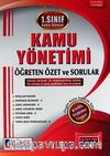 1. Sınıf Bahar Dönemi Kamu Yönetimi Öğreten Özet ve Sorular (Kod:112-KMY)