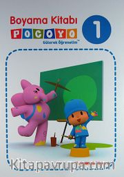 Pocoyo Gülerek Öğrenelim Boyama Kitabı 1