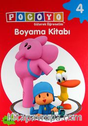 Pocoyo Gülerek Öğrenelim Boyama Kitabı 4 (32 Sayfa)