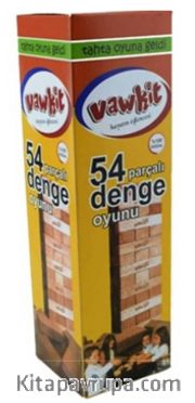 Vawkit Ahşap Denge Oyunu