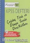 KPSS Defteri Çağdaş Türk ve Dünya Tarihi Ders Notları