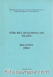 Türk Dili Araştırmaları Yıllığı Belleten 1998 / 1