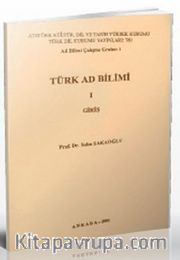 Türk Ad Bilimi 1 - Giriş