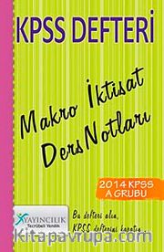 2014 KPSS Defteri Makro İktisat Ders Notları
