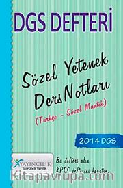 2014 DGS Defteri Sözel Yetenek Ders Notları