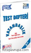 2014 KPSS Test Defteri Vatandaşlık (TDR-315-VAT)